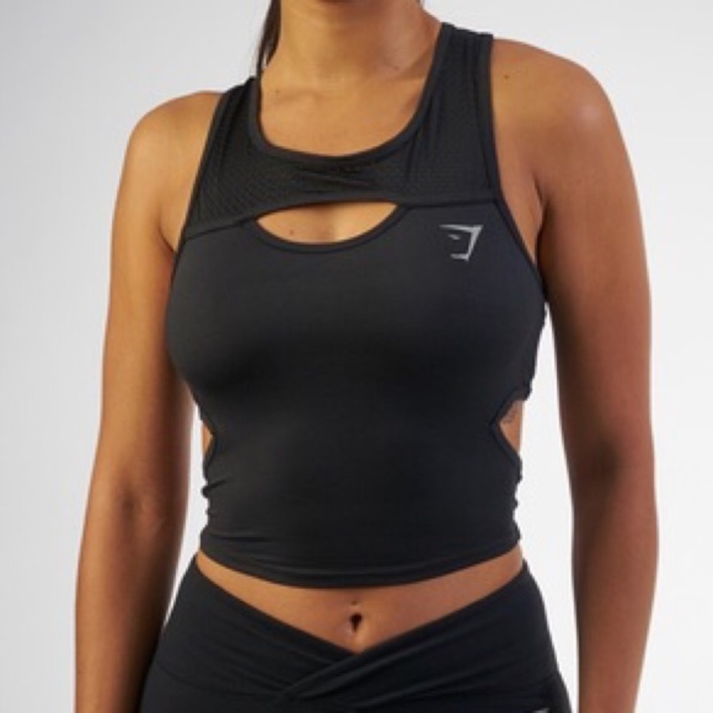 Nikki Blacketter x Gymshark S1 Mezzanine Crop Top